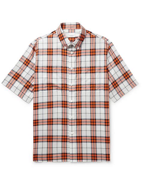 burberry william button down|burberry button down shirt women.